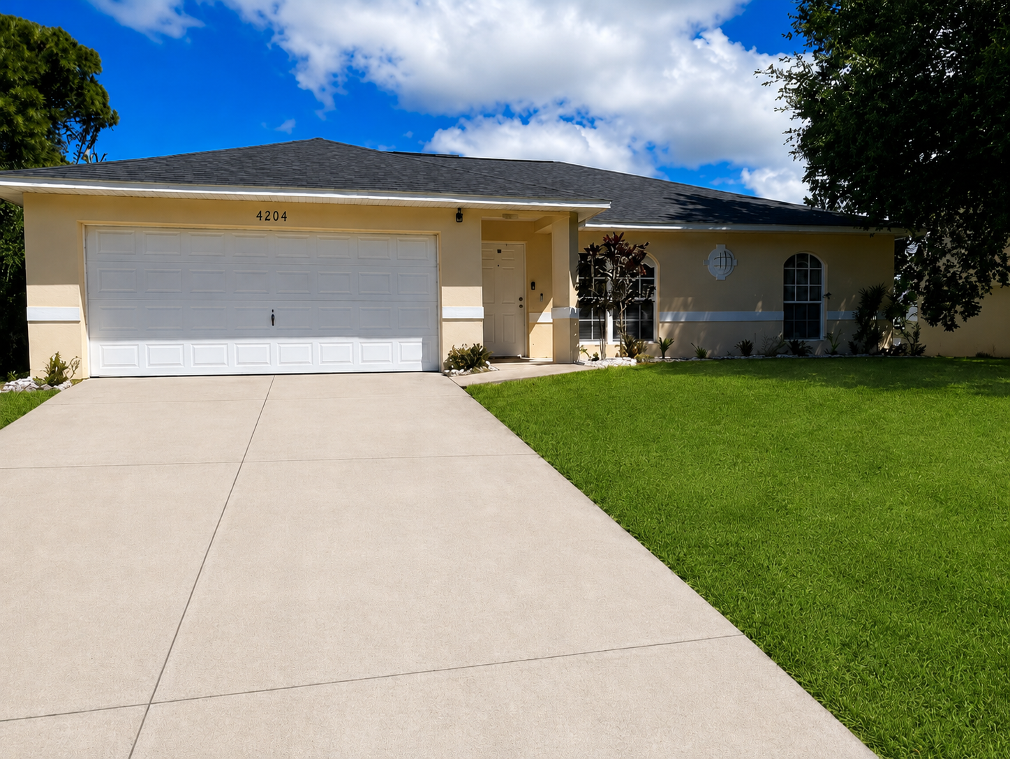 Front entrance with El Shaddai Care Community signage